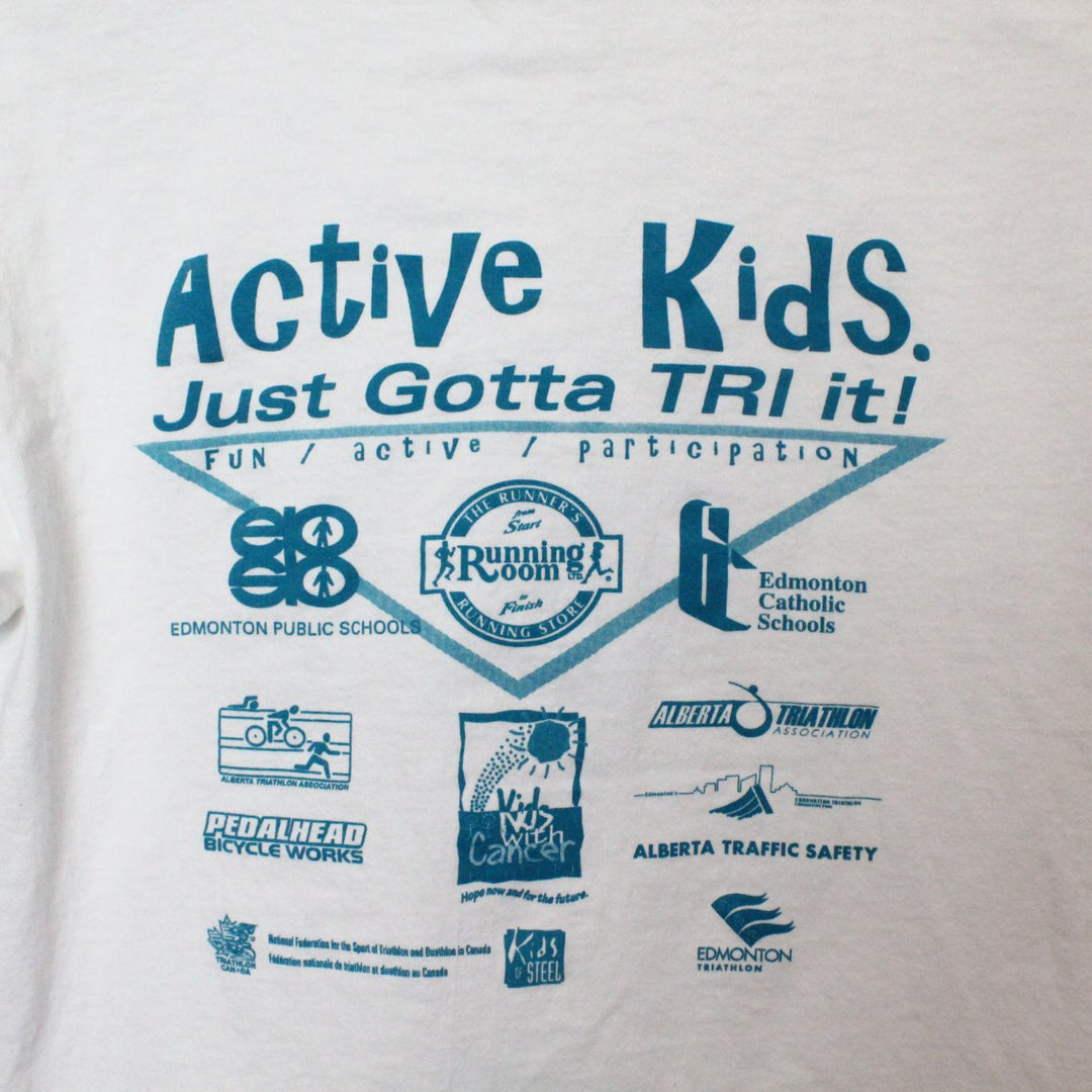 Vintage 02' Active Kids Tee - XS-NEWLIFE Clothing