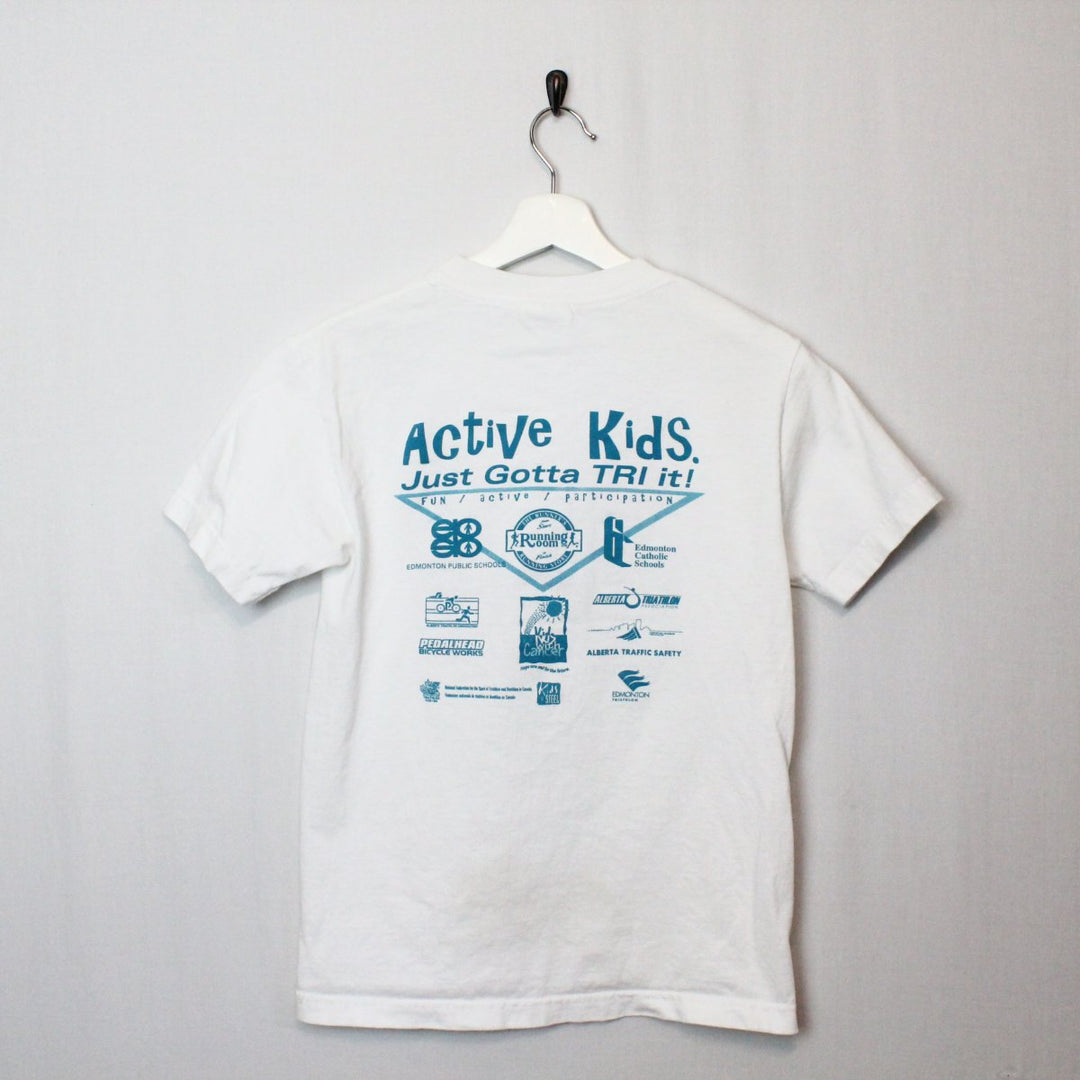 Vintage 02' Active Kids Tee - XS-NEWLIFE Clothing
