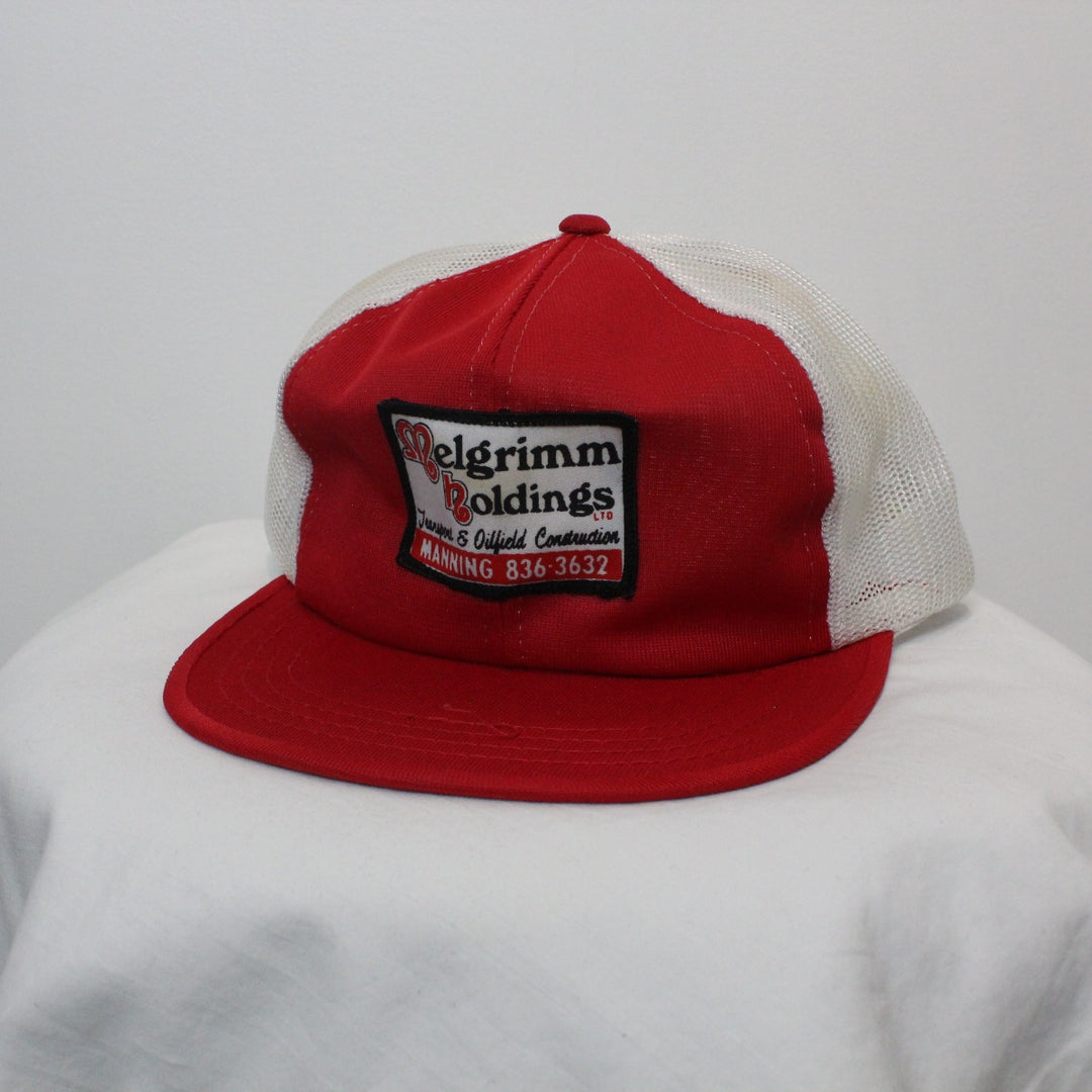 Vintage 80's Melgrimm Holdings Trucker Hat - OS-NEWLIFE Clothing