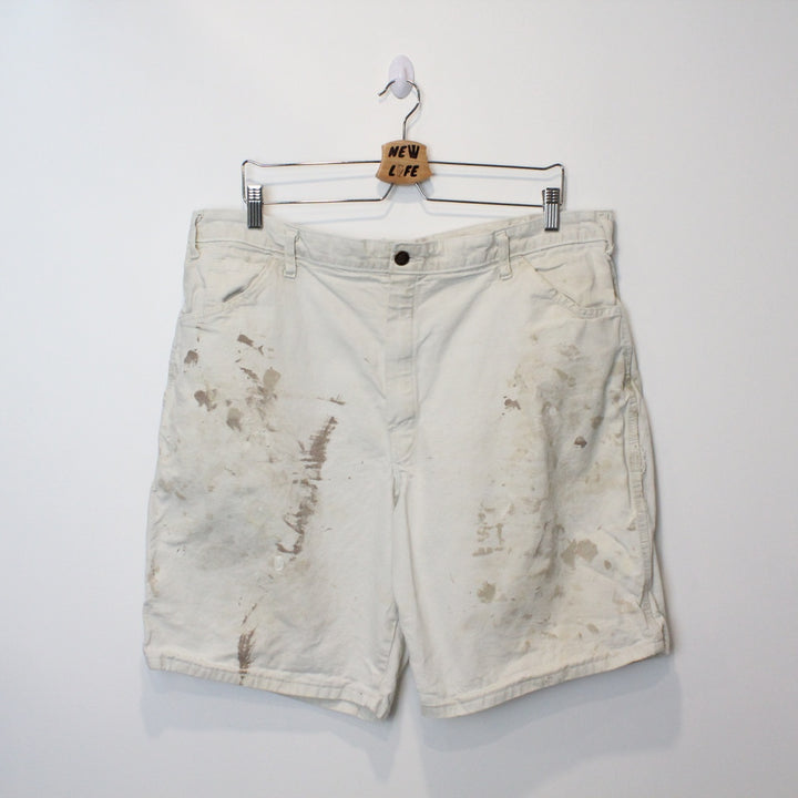 Dickies Paint Splattered Carpenter Work Shorts - 40"-NEWLIFE Clothing