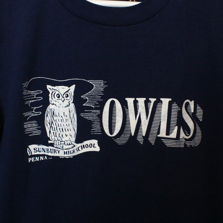 Vintage 80's Owls High School Tee - S-NEWLIFE Clothing