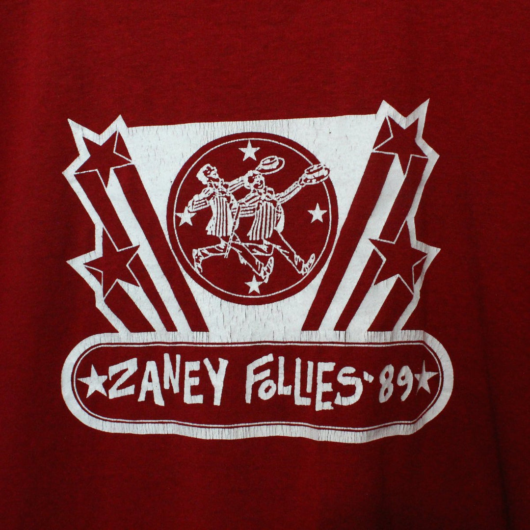 Vintage 1989 Zaney Follies Tee - L-NEWLIFE Clothing