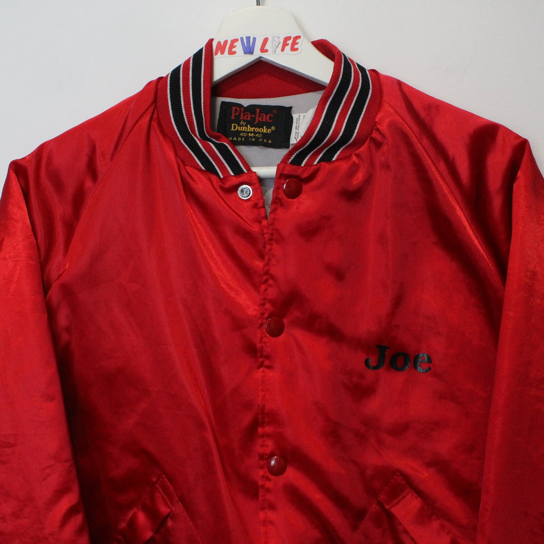 Vintage Satin Hope Realty Bomber Jacket - M-NEWLIFE Clothing