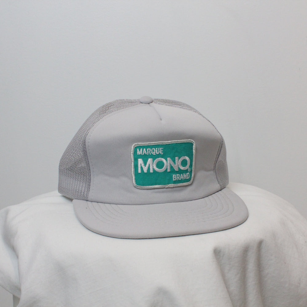 Vintage 80's Marque Mono Trucker Hat - OS-NEWLIFE Clothing