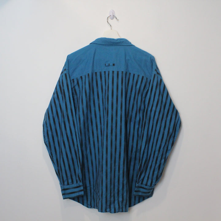Vintage Striped Button Up - XL-NEWLIFE Clothing