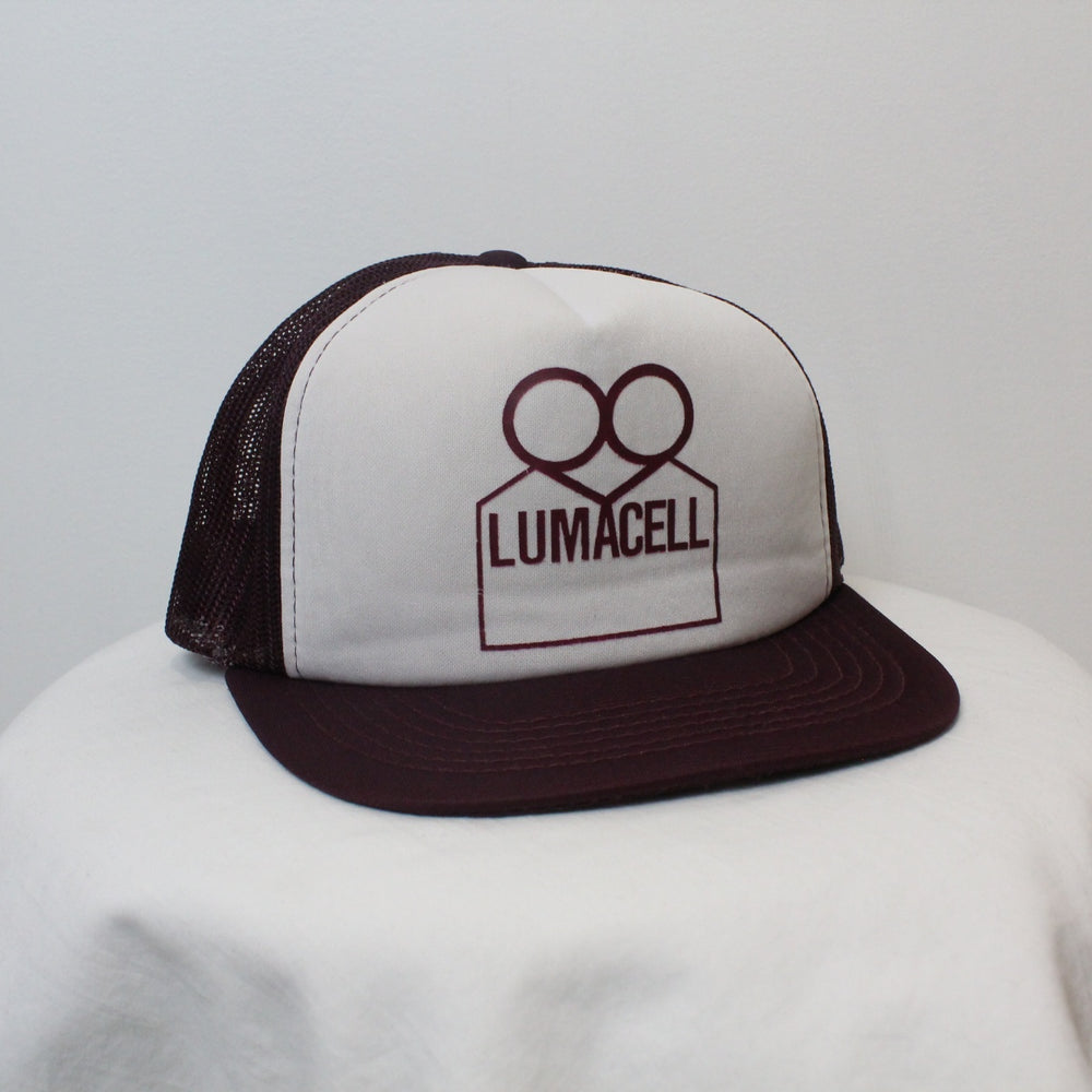 Vintage 80's Lumacell Trucker Hat - OS-NEWLIFE Clothing