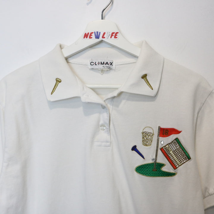 Vintage Golf Polo Shrit - S-NEWLIFE Clothing