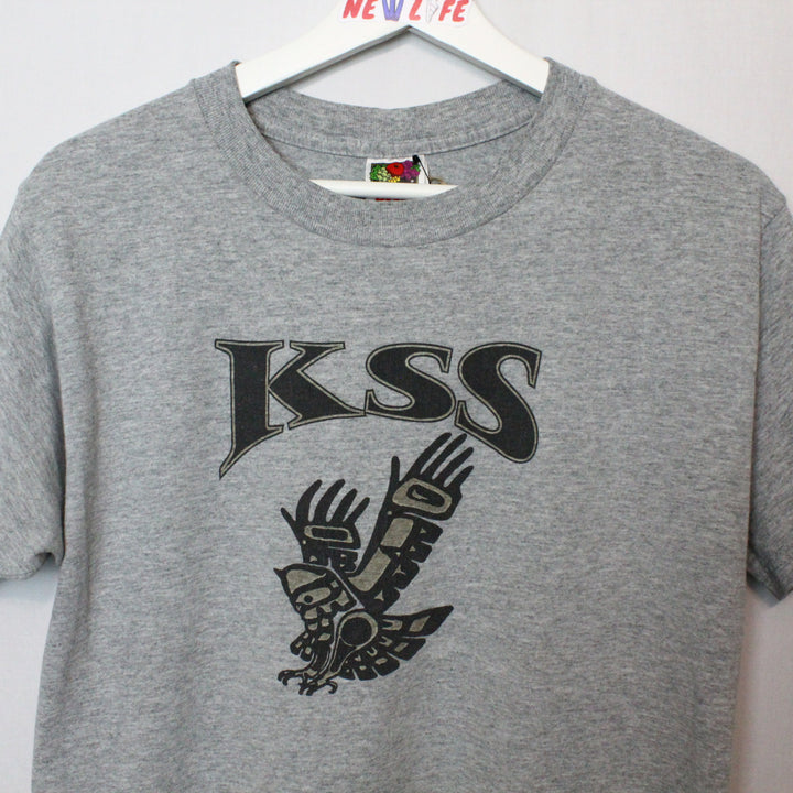 Vintage 90's KSS Eagle Tee - M-NEWLIFE Clothing