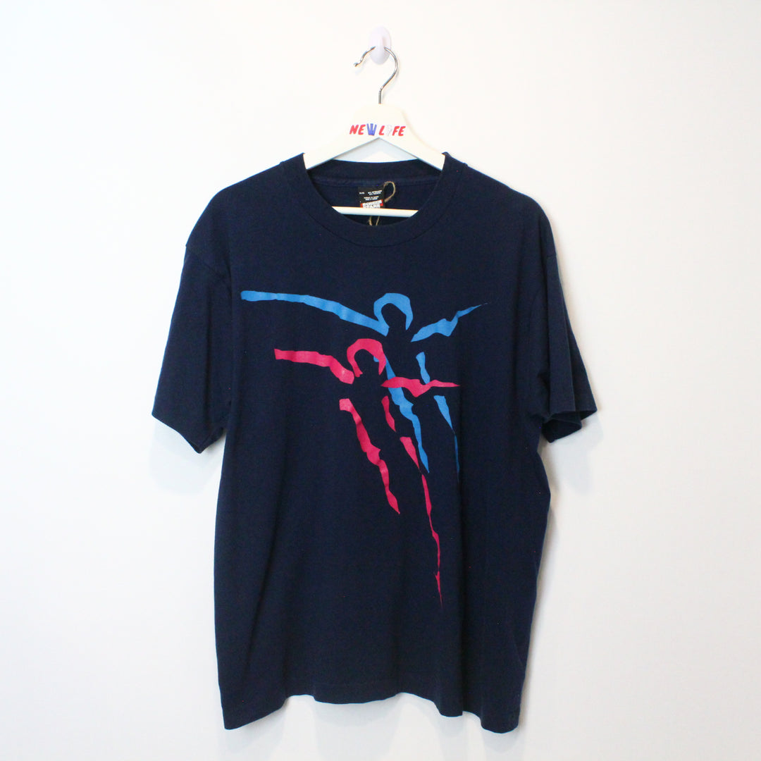 Vintage 90's Hire a Student Tee - L-NEWLIFE Clothing