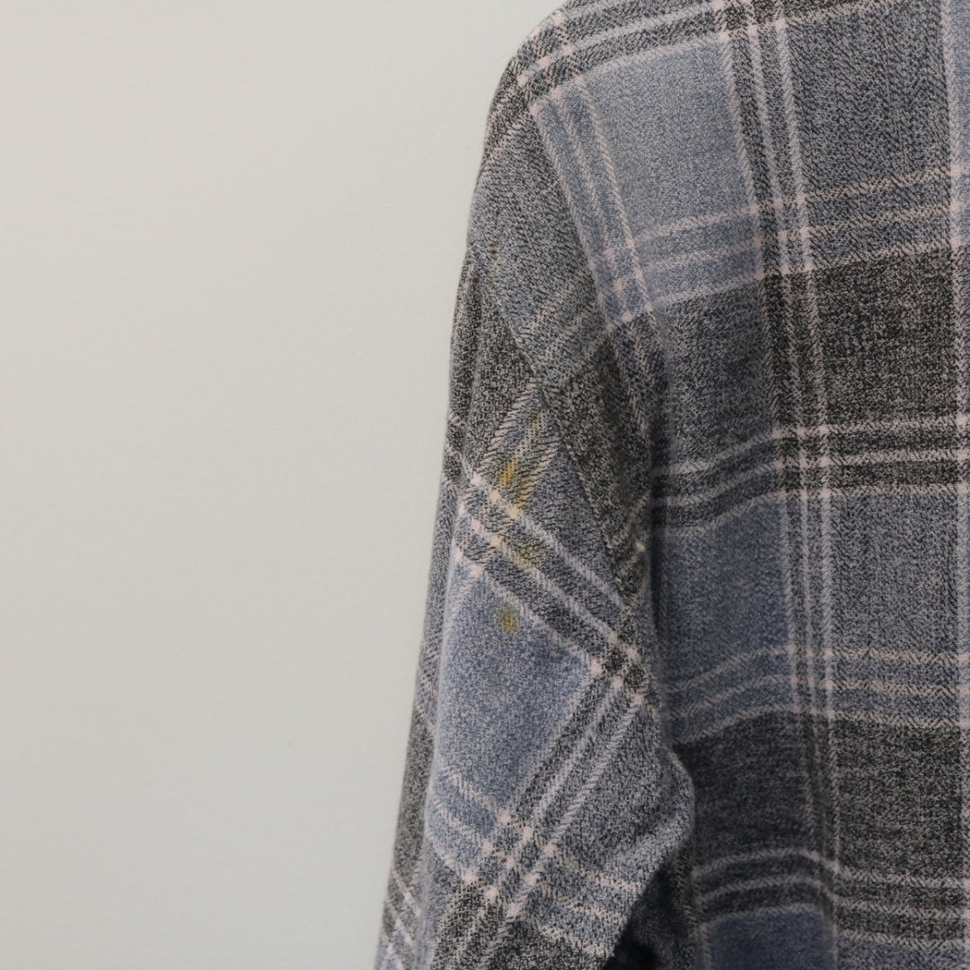 Vintage Vuarnet Plaid Flannel Button Up - S-NEWLIFE Clothing