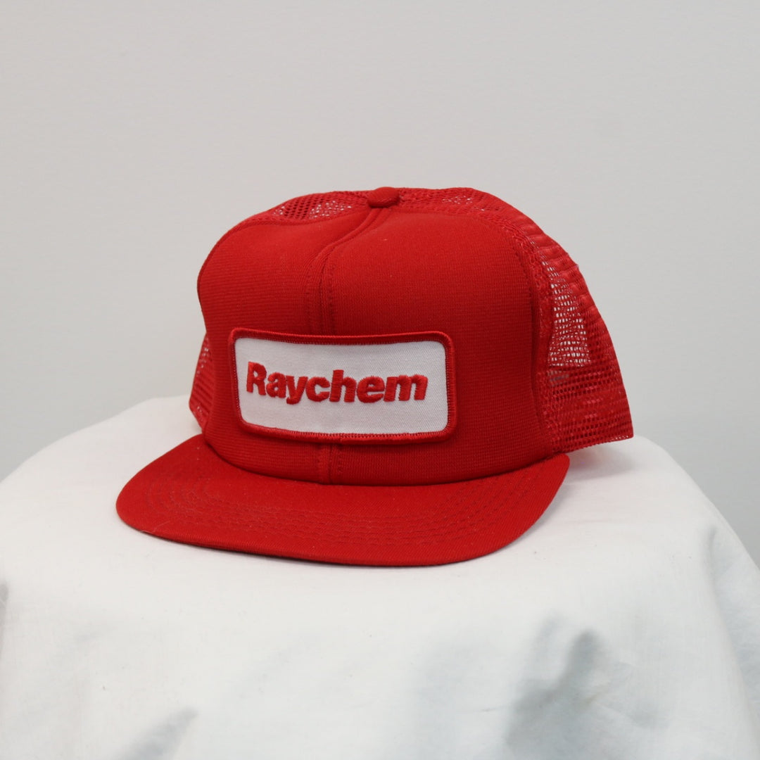 Vintage 80's Raychem Trucker Hat - OS-NEWLIFE Clothing