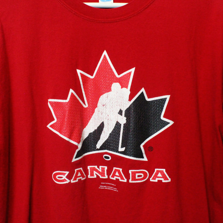 Team Canada Hockey Tee - L/XL-NEWLIFE Clothing