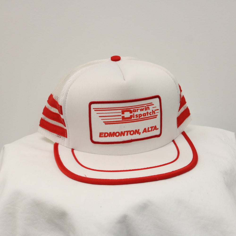 Vintage 80's Darwin Dispatch Trucker Hat - OS-NEWLIFE Clothing