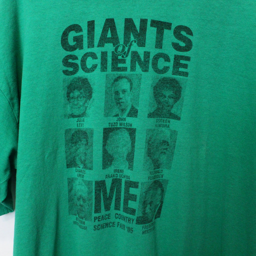 Vintage Giants of Science Tee - XL-NEWLIFE Clothing