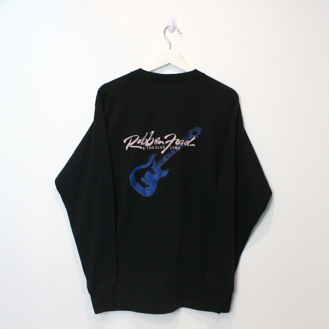 Vintage 90's Robben Ford Stretch Records Long Sleeve - L-NEWLIFE Clothing