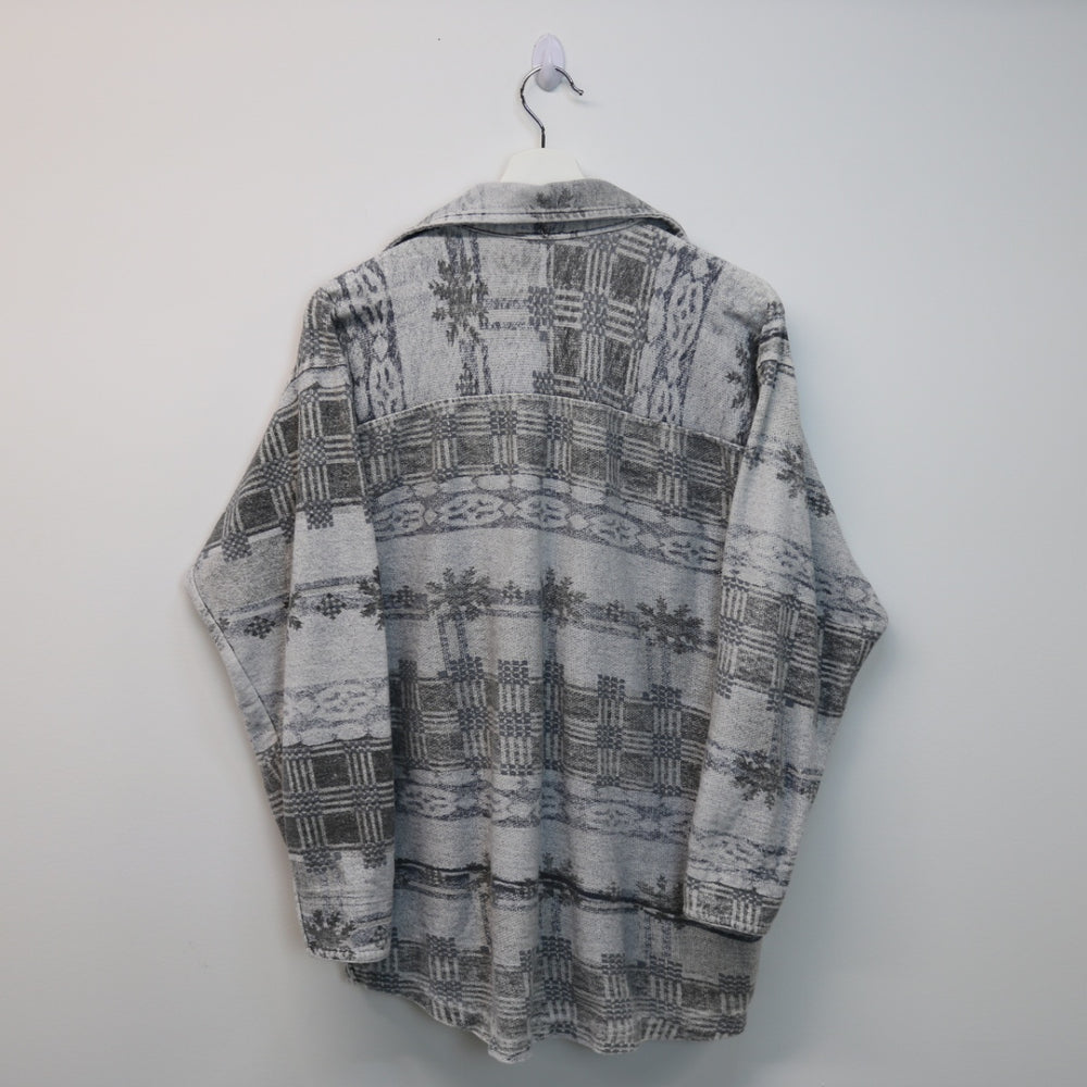 Vintage Patterned Button Up - M-NEWLIFE Clothing