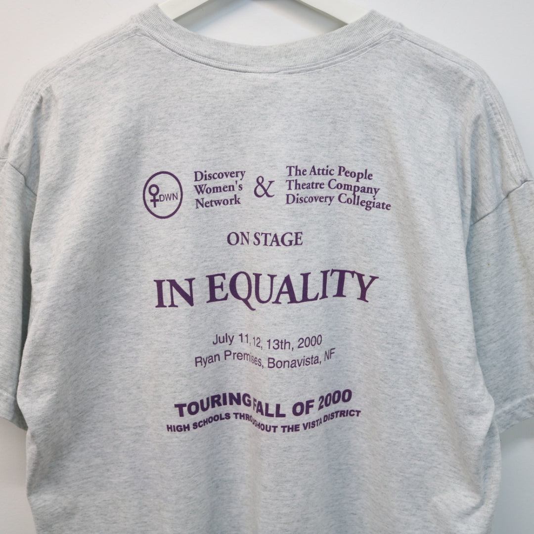 Vintage 2000 Discovery Women's Network Equality Tee - XL-NEWLIFE Clothing