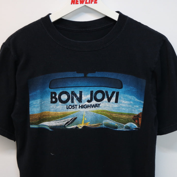 2007 Bon Jovi Lost Highway Tee - XS/S-NEWLIFE Clothing