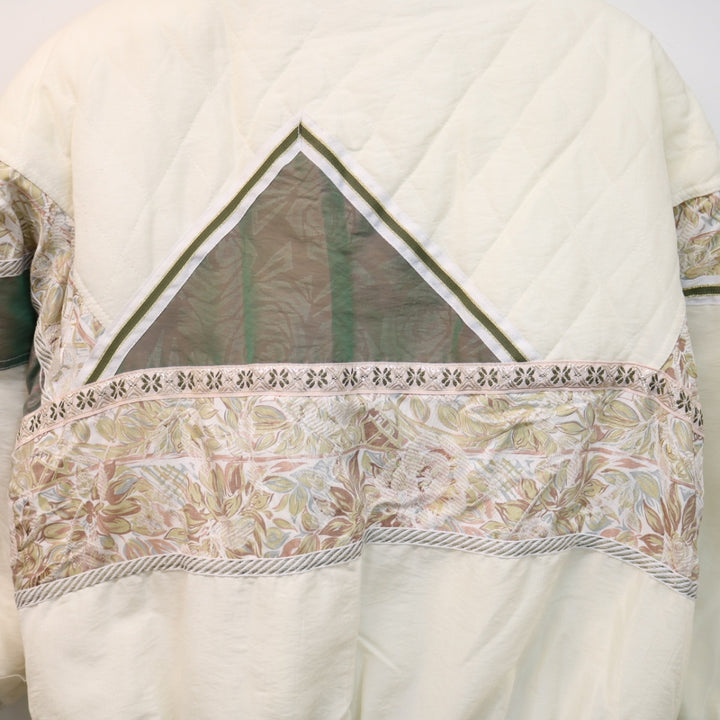 Vintage Floral Puffer Jacket - L-NEWLIFE Clothing