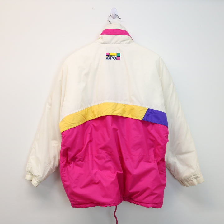 Vintage Ispo Color Blocked Puffer Jacket - L-NEWLIFE Clothing
