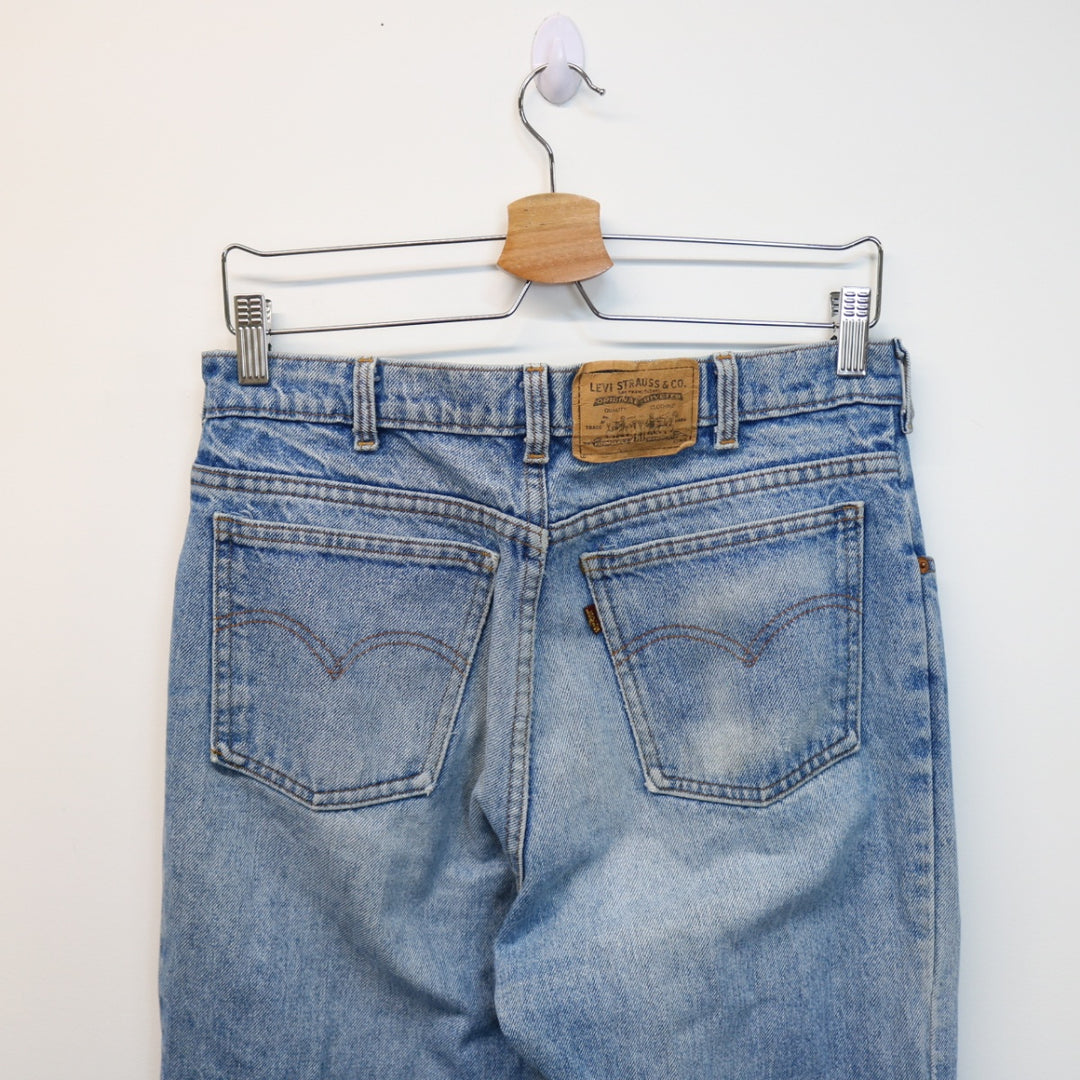 Vintage 70/80's Maroon Tab Levi's Denim Jeans - 32"-NEWLIFE Clothing