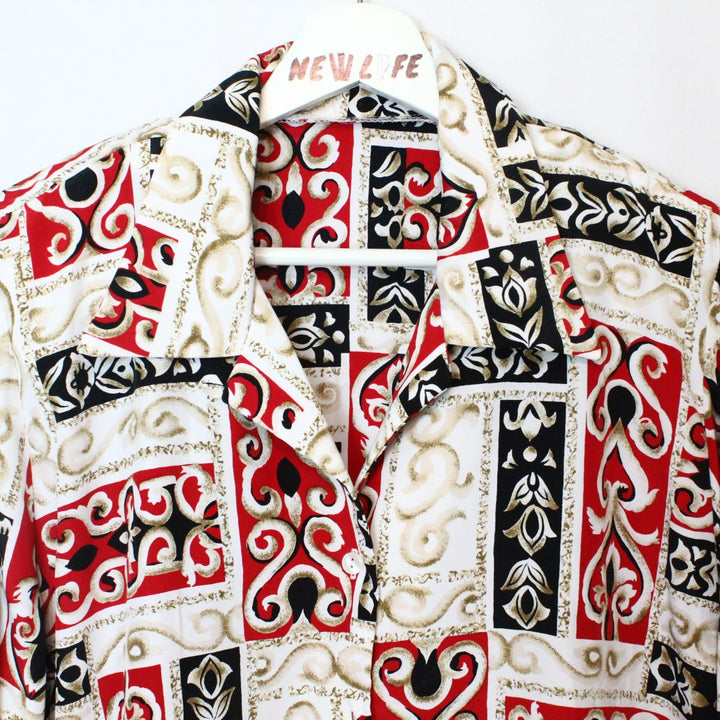 Printed Button Up - XL-NEWLIFE Clothing