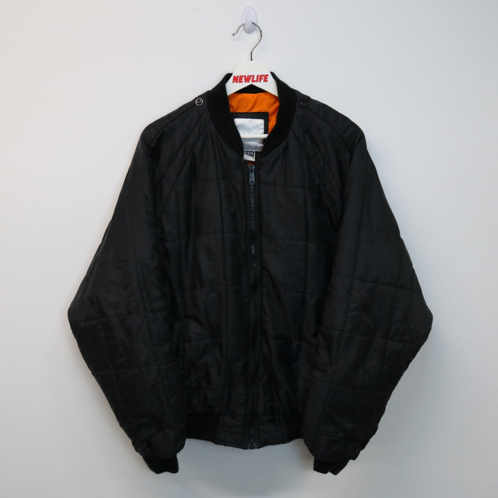 Vintage Quilted Bomber Jacket Liner - XL-NEWLIFE Clothing