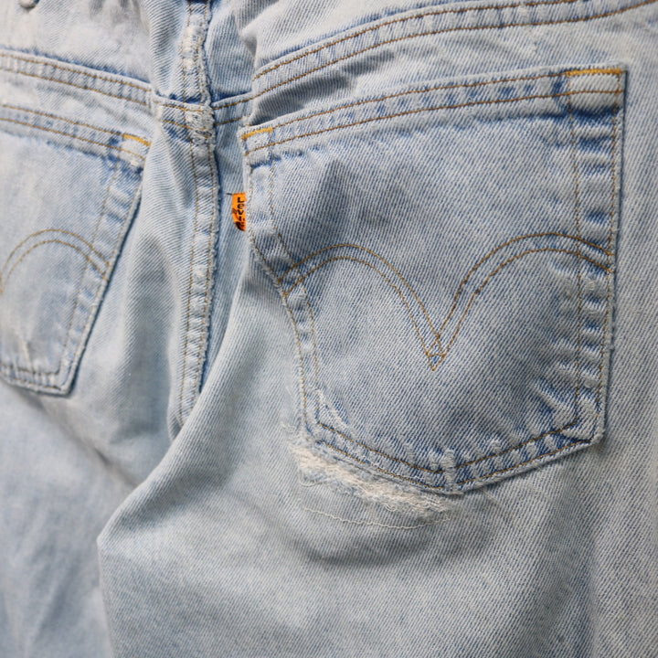 Vintage 80's Levi's Orange Tab Denim Jeans - 35"-NEWLIFE Clothing