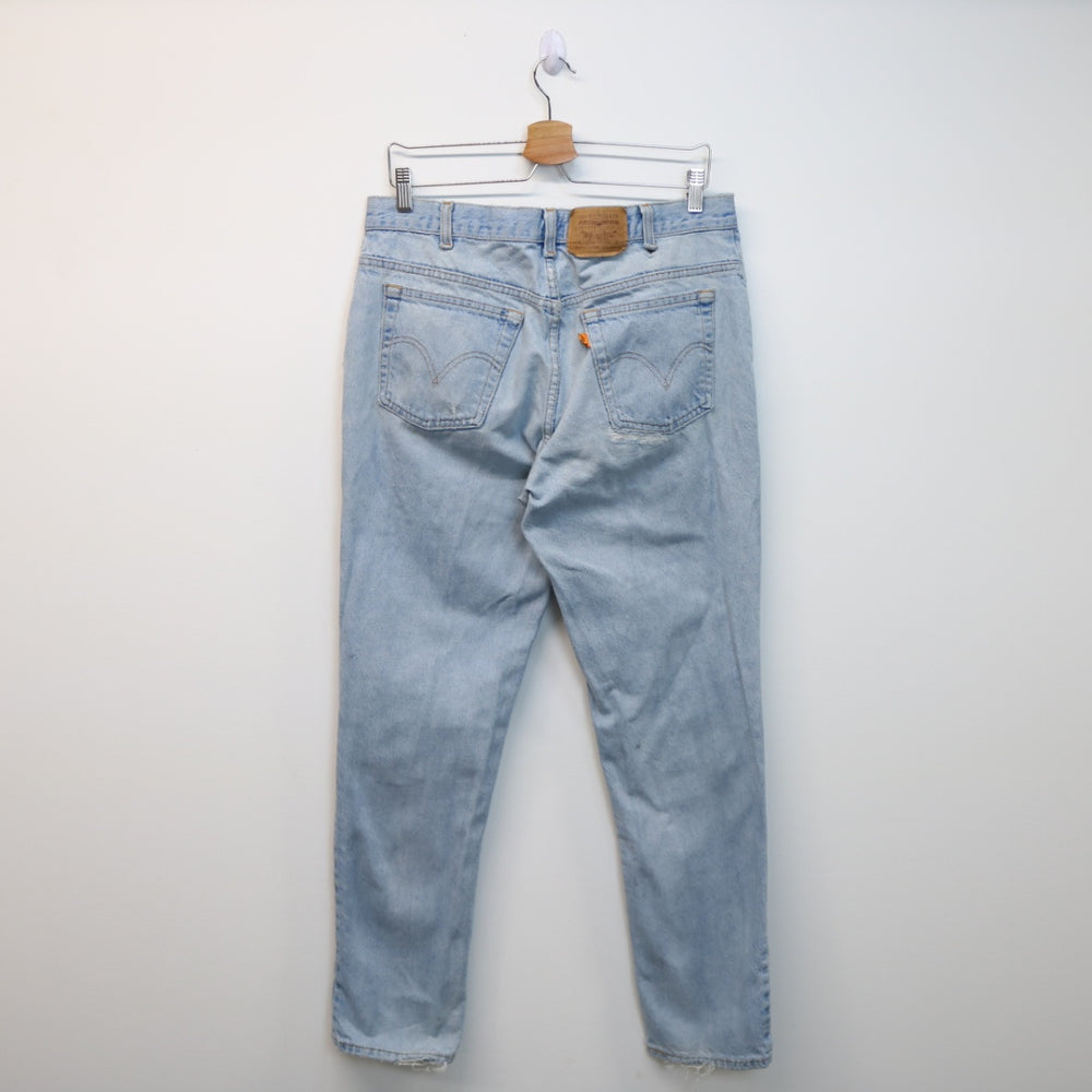 Vintage 80's Levi's Orange Tab Denim Jeans - 35"-NEWLIFE Clothing