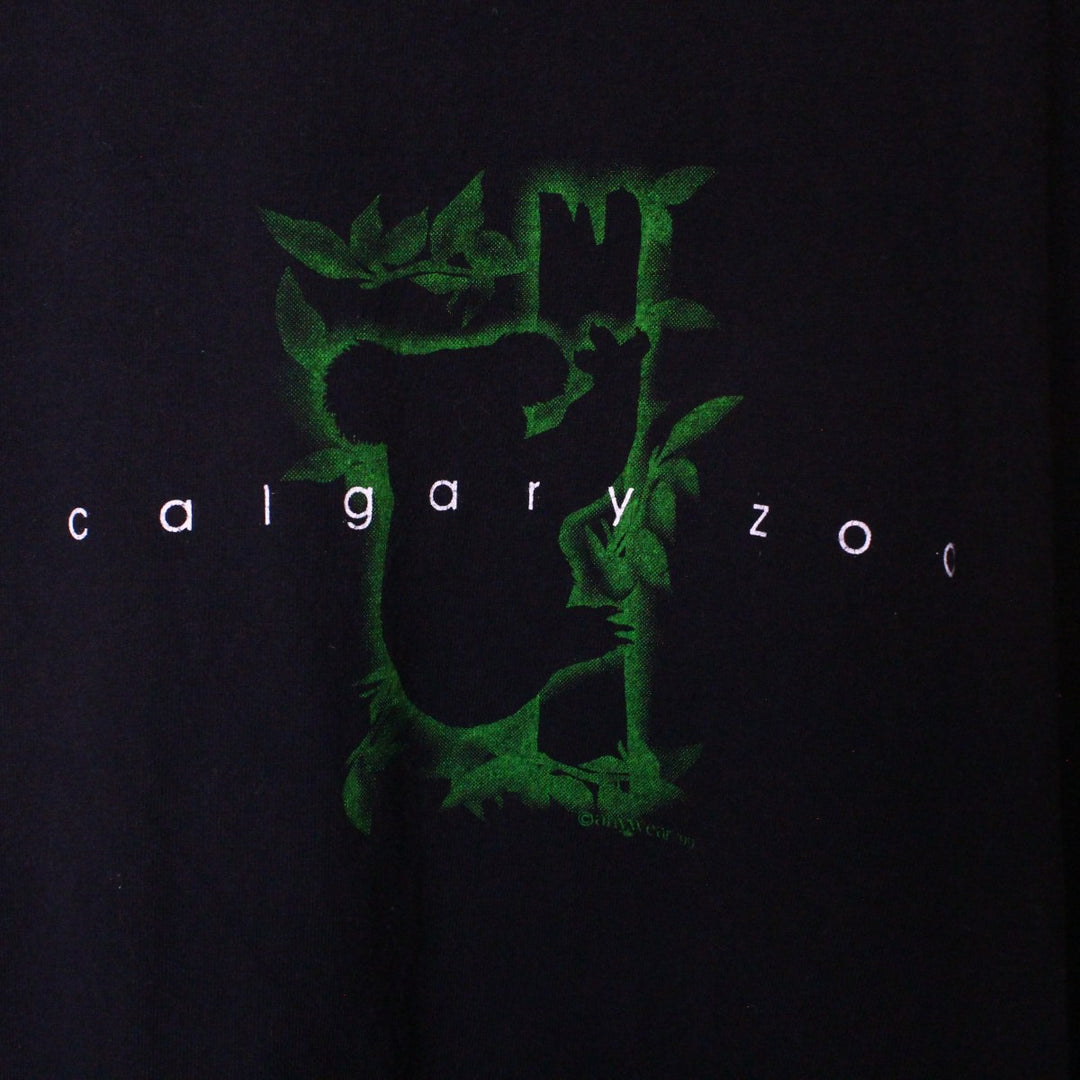 Vintage 99' Calgary Zoo Tee - L-NEWLIFE Clothing